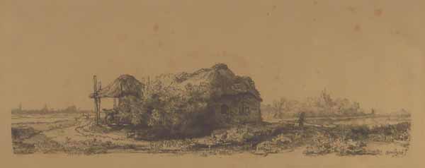 Landscape with Cottage and Dutch Haybarn